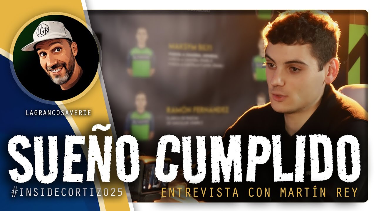 🟨🟦Entrevista con MART&Iacute;N REY. Su fichaje por el Burgos-Burpellet-BH. INSIDE CORTIZO