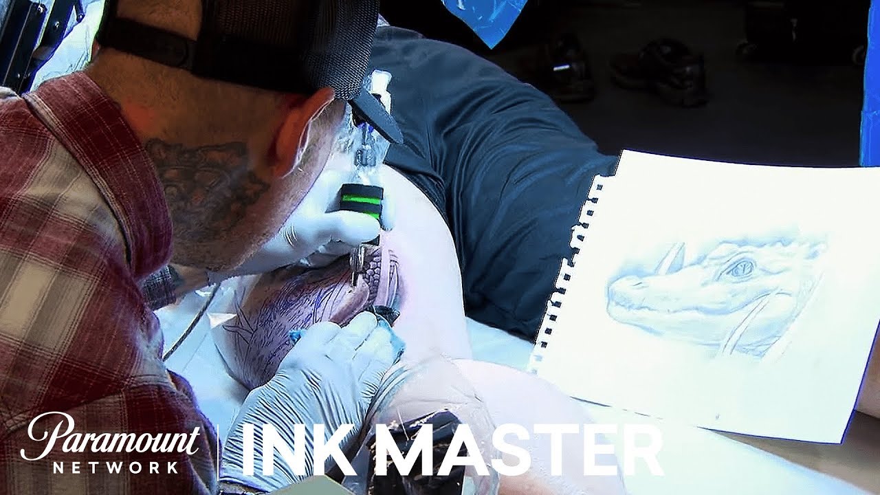Welcome to the Jungle!: Elimination Tattoo | Ink Master: Shop Wars (Season 9)