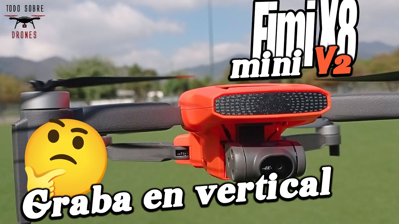 DRON FIMI X8 mini v2 🚁 realmente graba en vertical?  😱 prueba de zoom ➕ extra