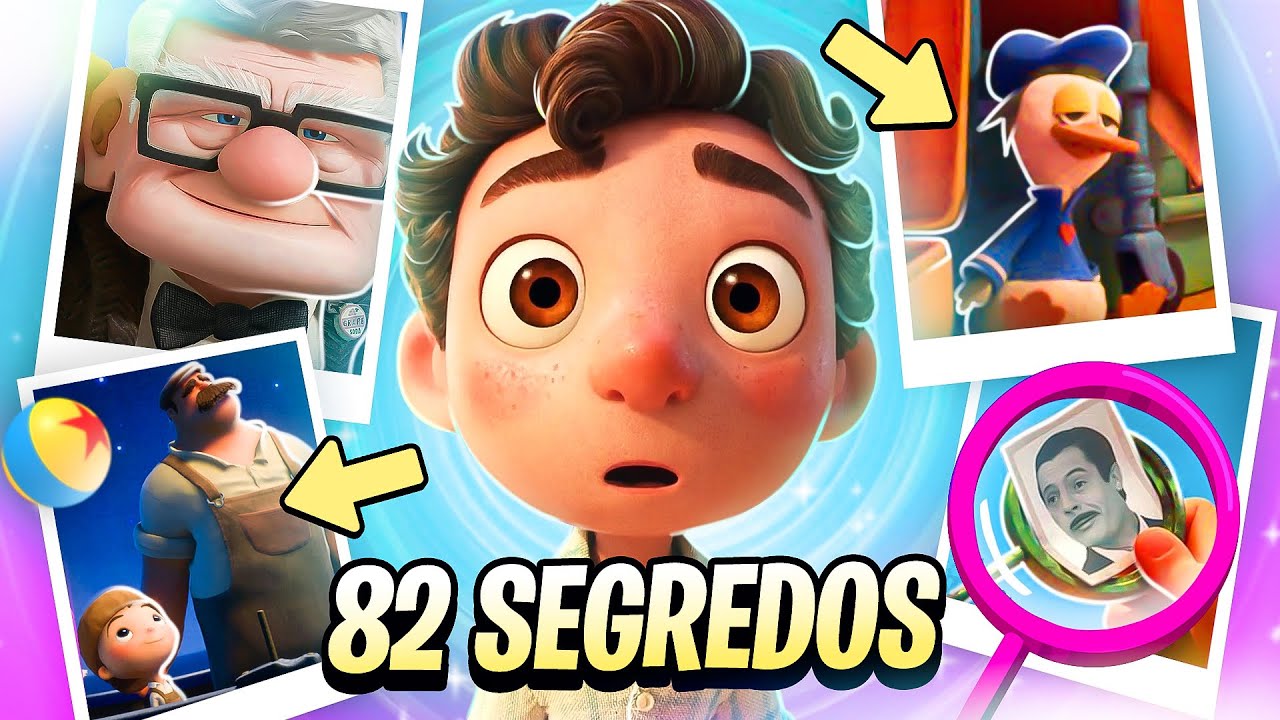 TODOS SEGREDOS ESCONDIDOS EM LUCA que VOCÊ NÃO NOTOU 😱💥(82 SEGREDOS) - Cadê o Easter Egg? #1