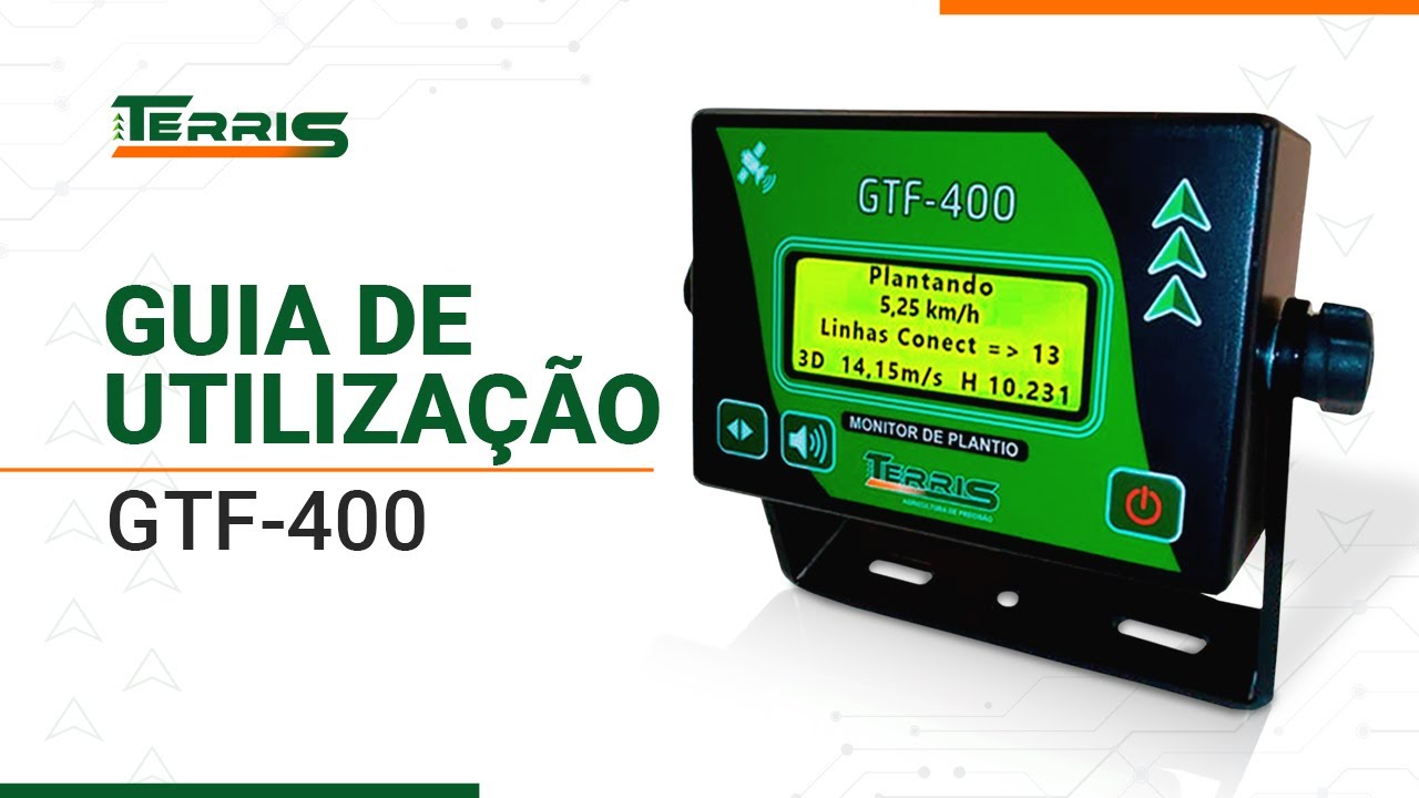 Guia de Utilização e Funcionamento | GTF 400 | TERRIS