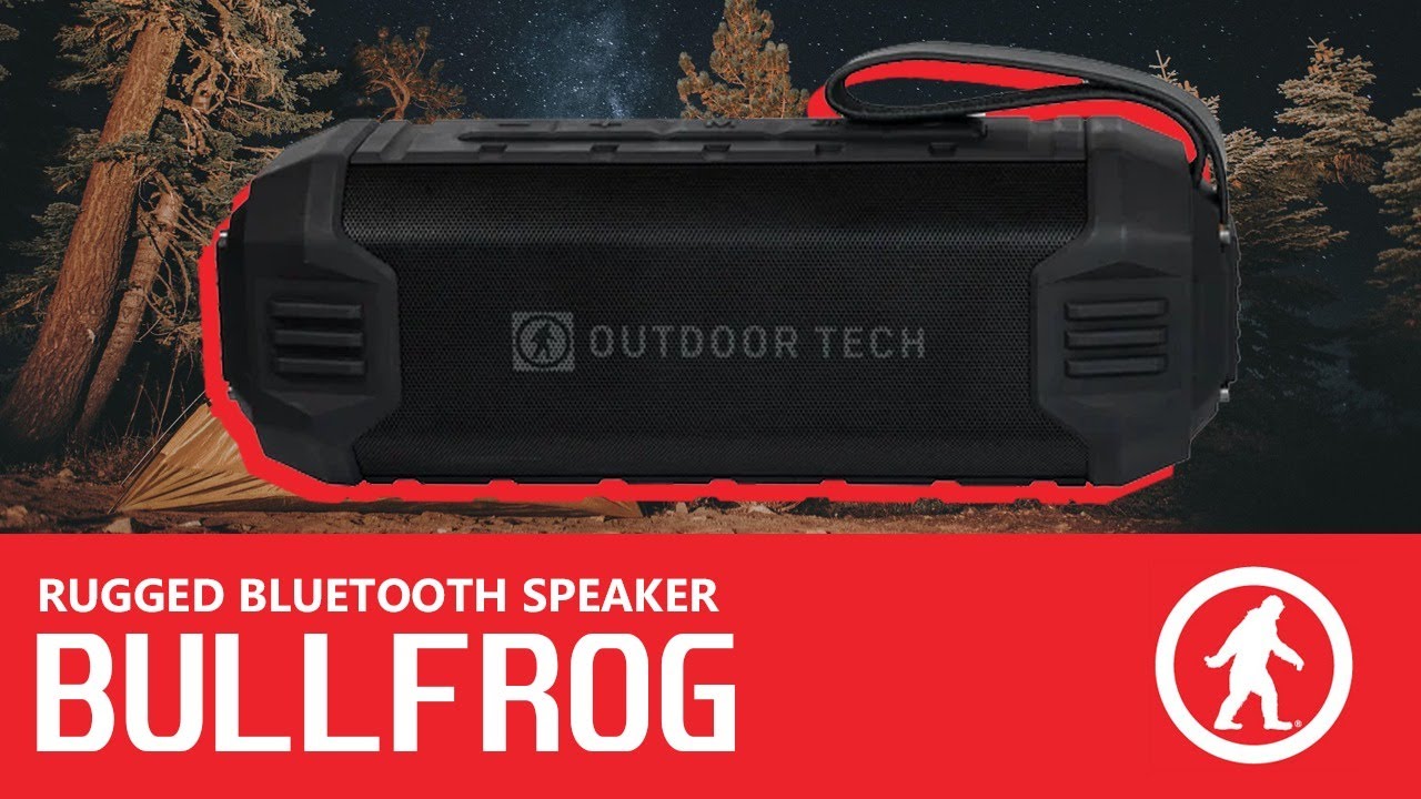 Outdoor Tech Bullfrog  Rugged Speaker Unboxing + Review