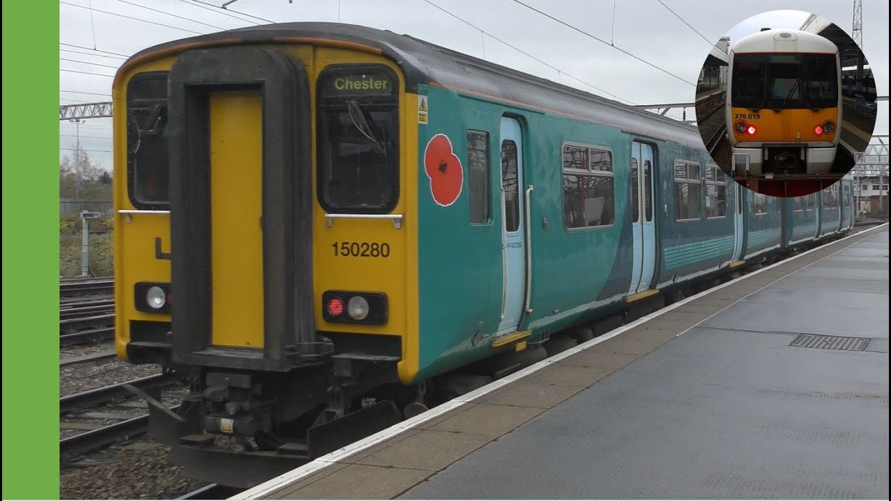 Trains at Crewe