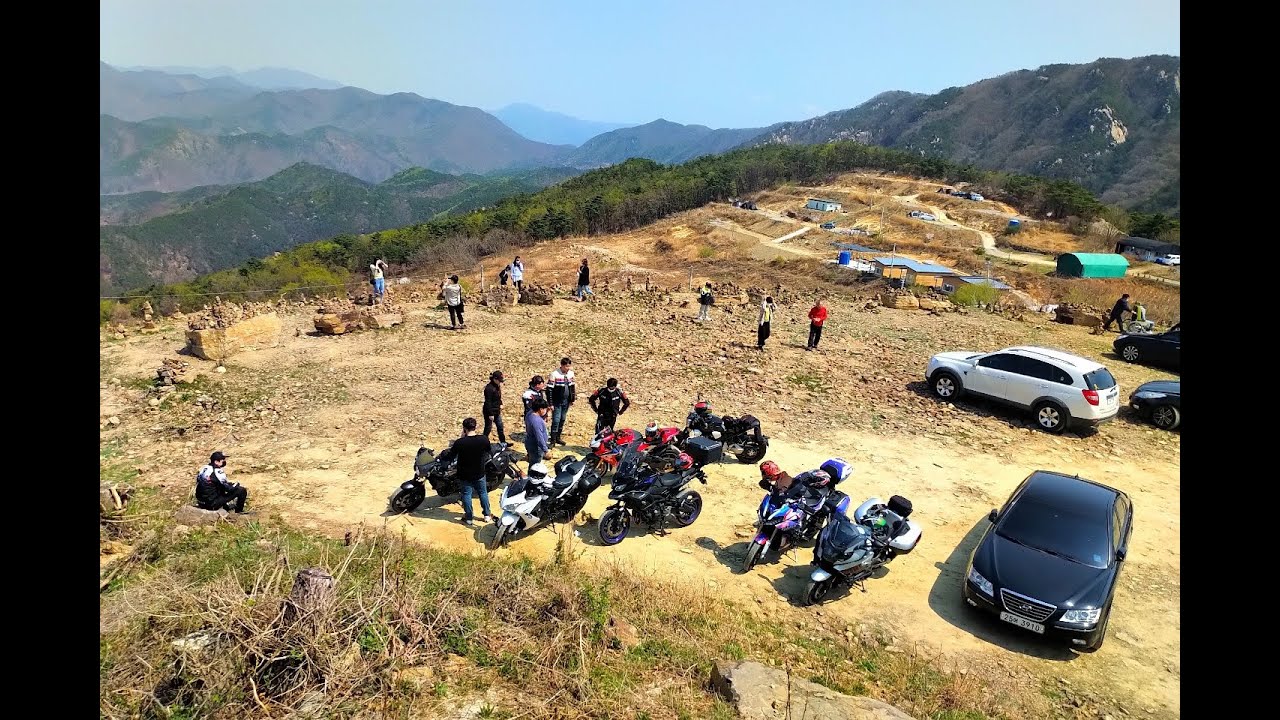 울산에서 군위 화산산성 전망대. 근데 다시는 가지말자