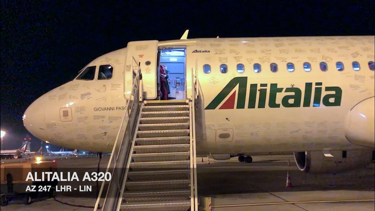 TRIP REPORT | Alitalia A320 | London LHR ✈ Milan LIN | Economy Class