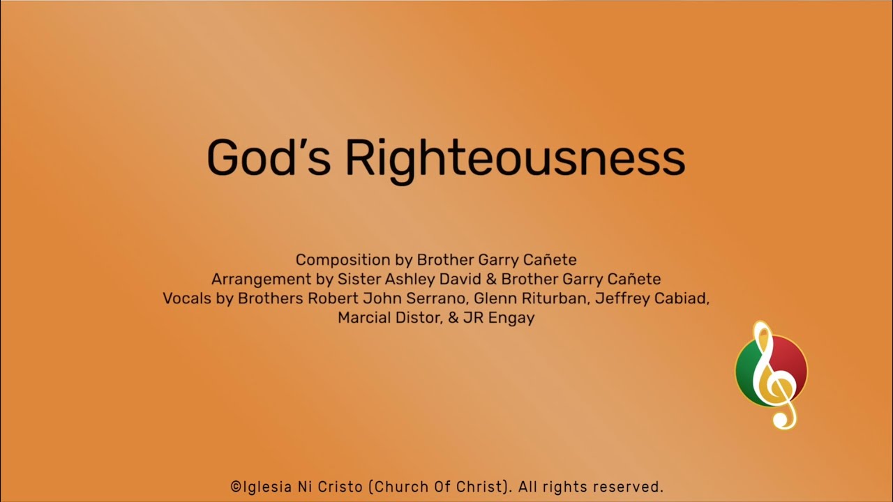 God&rsquo;s Righteousness