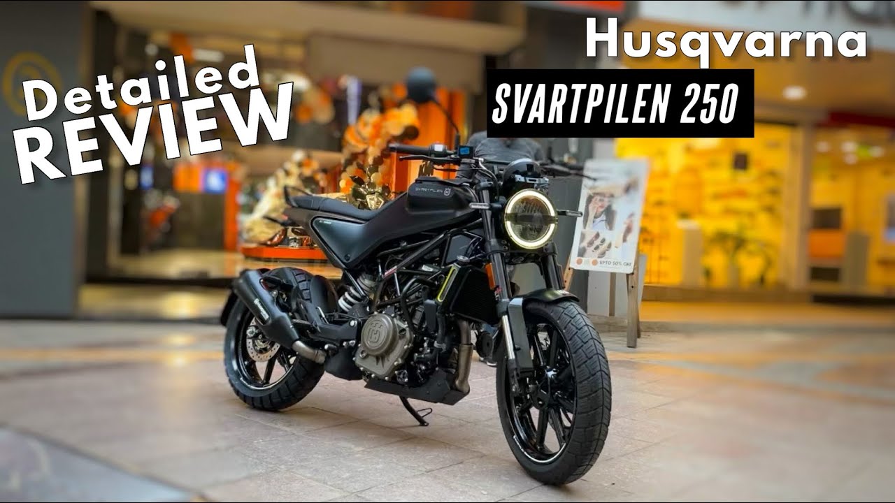 2023 Husqvarna Svartpilen 250 : Detailed Walkaround Review | On-Road Price | Features & Exhaust🔥