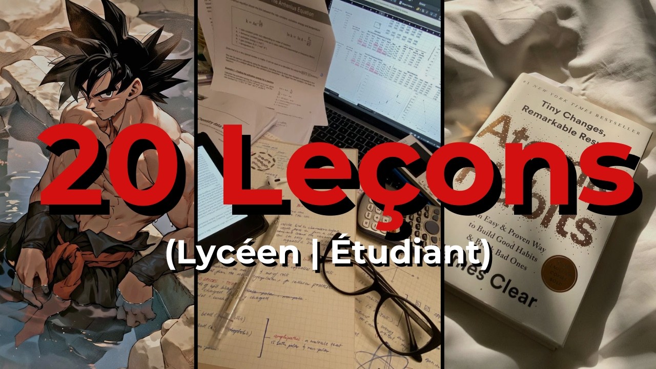 20 leçons INDISPENSABLES pour les lycéens et les étudiants