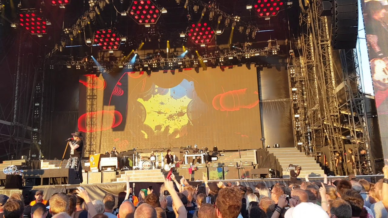 GUN N' ROSES*YOU COULD BE MINE*6/6-18 ODENSE *DK*