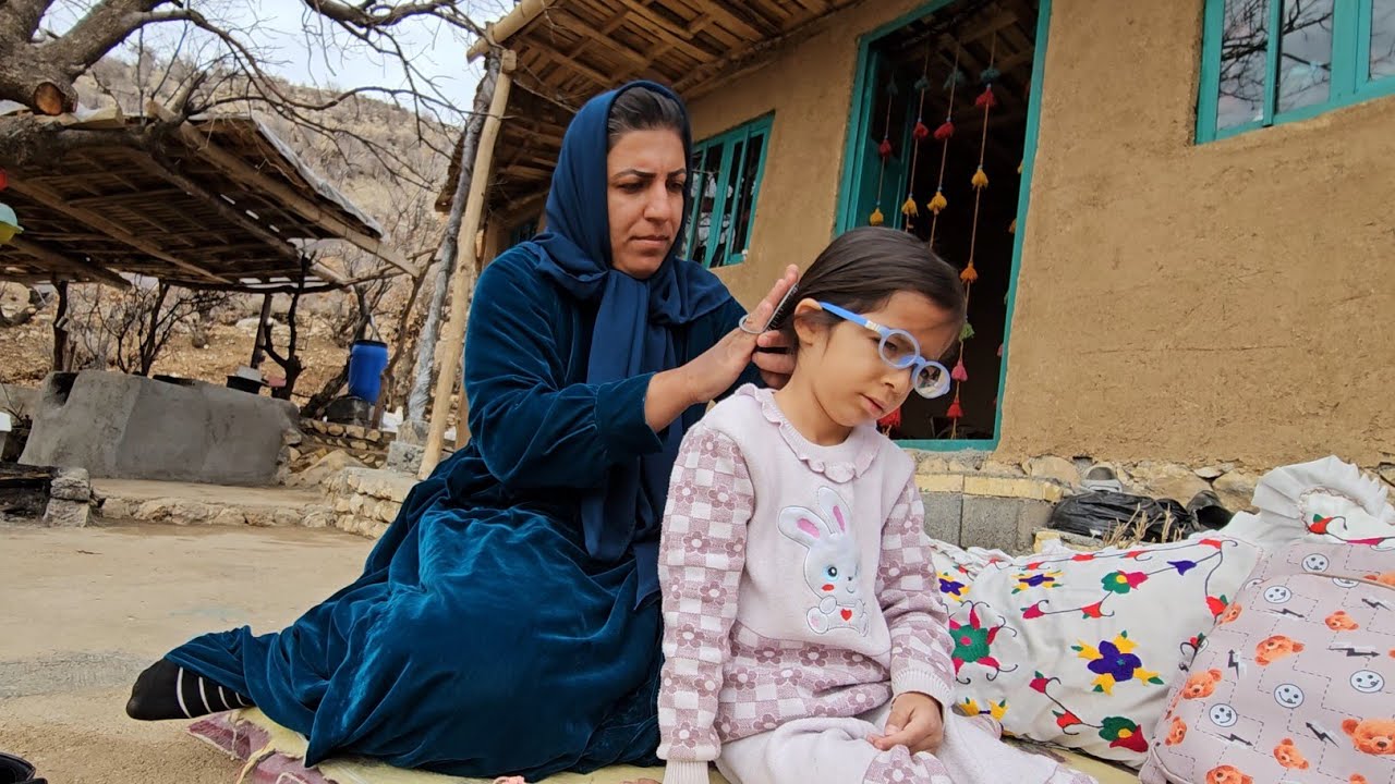 Snowy Reunion: Halimeh Meets Nazanin in the Mountains