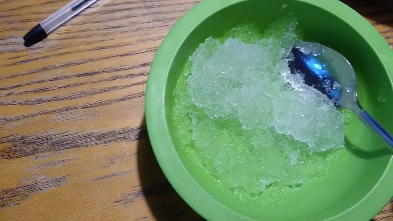 High temperature displacer for Stirling engine using Sodium Polyacrylate experiment video 1