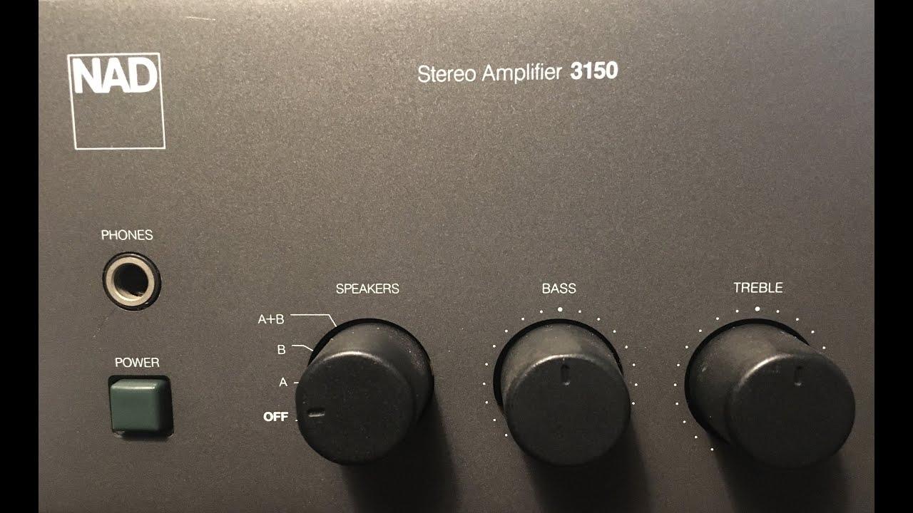NAD 3150 Amp Servicing Part 1 - Troubleshooting and Repair