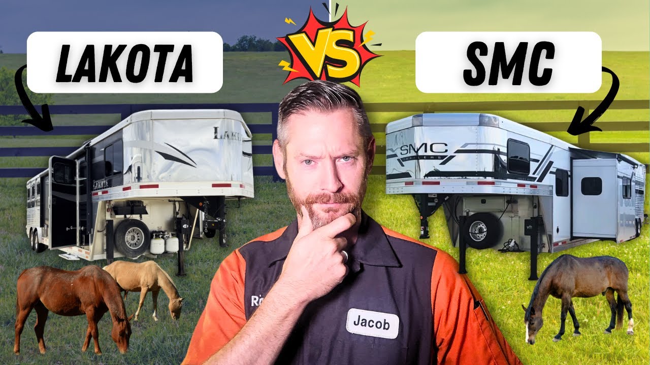 RV Tech reviews Lakota VS SMC Horse Trailers UNDERCOVER
