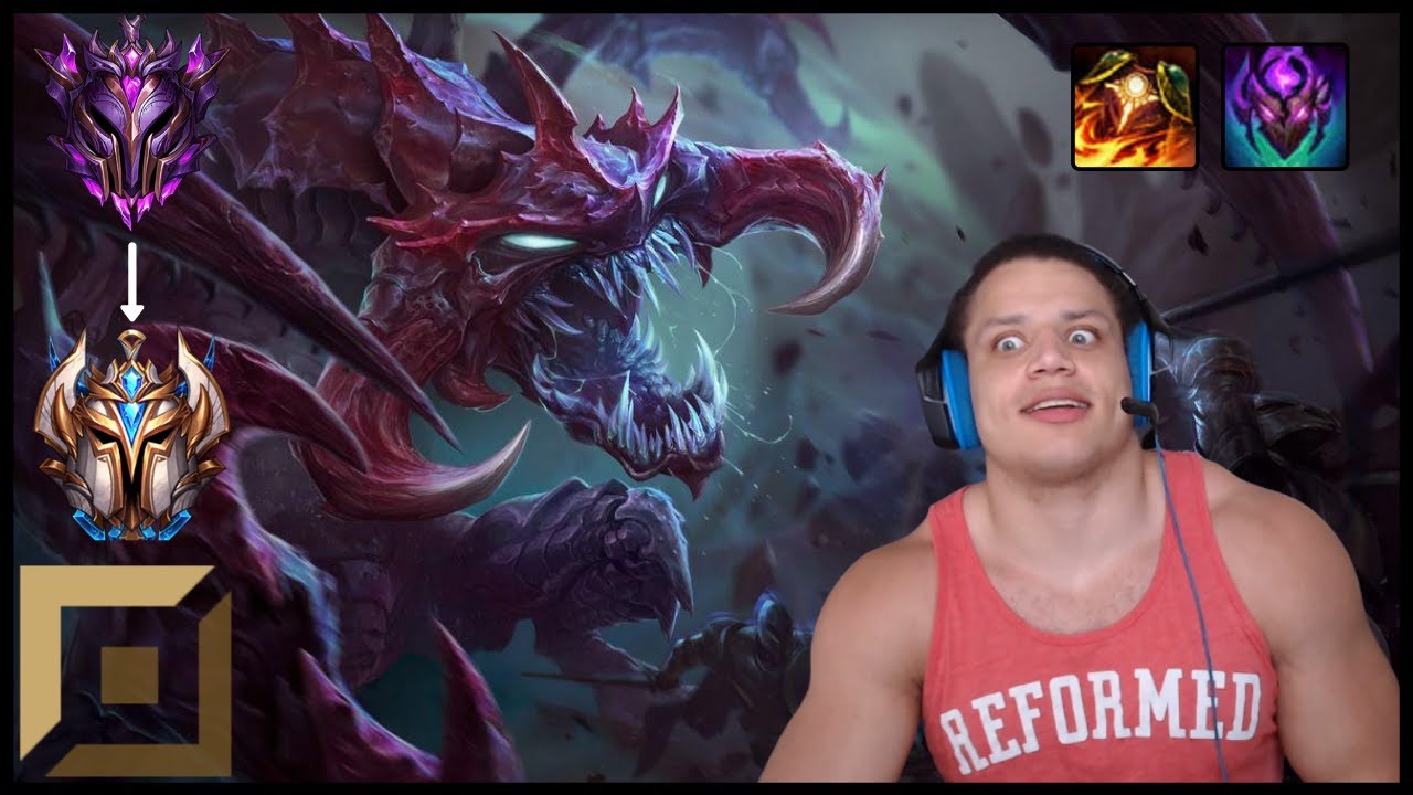 ⚡️ Tyler1 MASTER TOP LANER | UNRANKED TO CHALLENGER TOP ONLY | Cho'gath Top Gameplay ᴴᴰ ⭐47