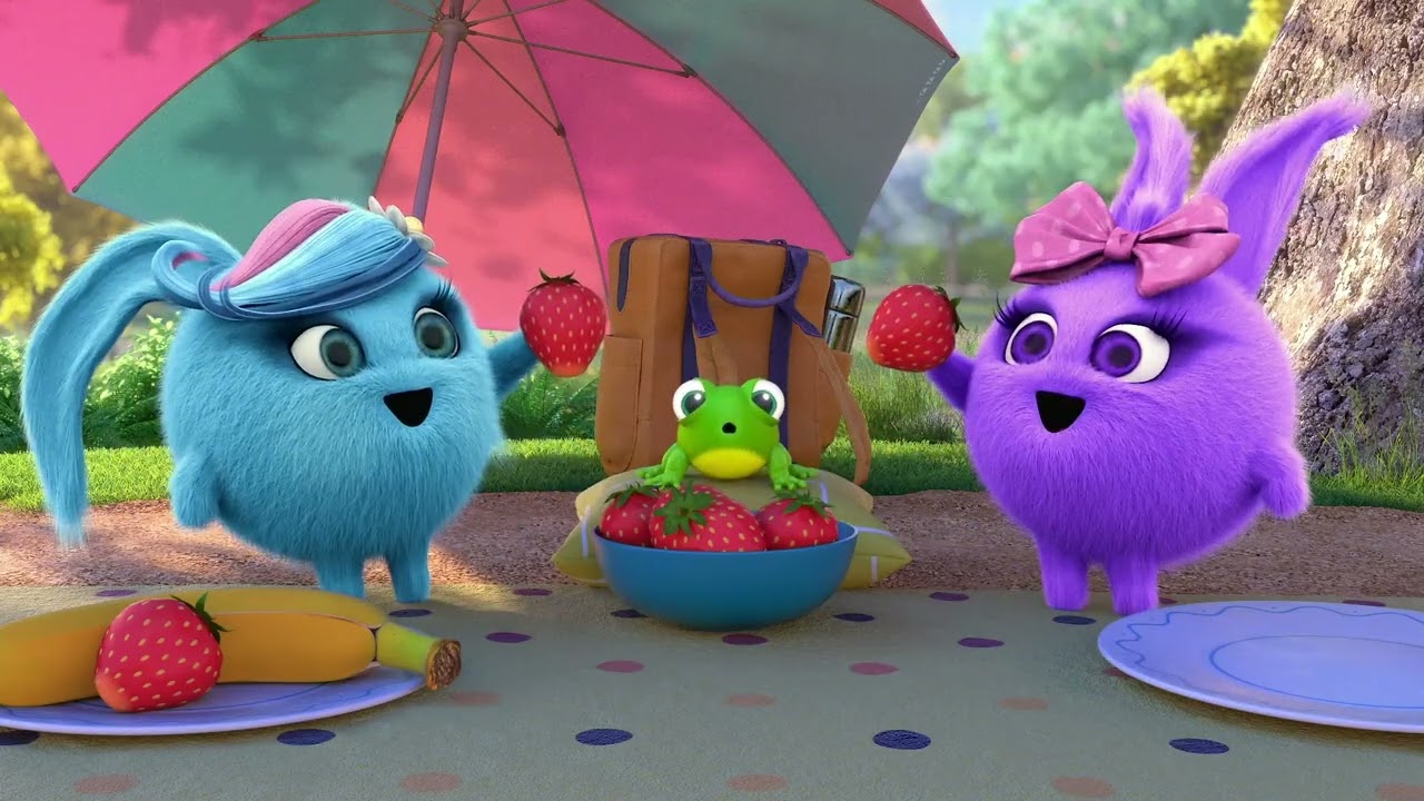 Sunny Bunnies - Slim wint touwtrekken | Kindertelevisie | WildBrain Dierentuin