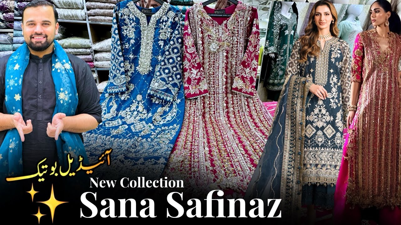 Luxury Wedding Dresses by Ideal Boutique | Sana Safinaz Inspired Designs | Designer dress design 
