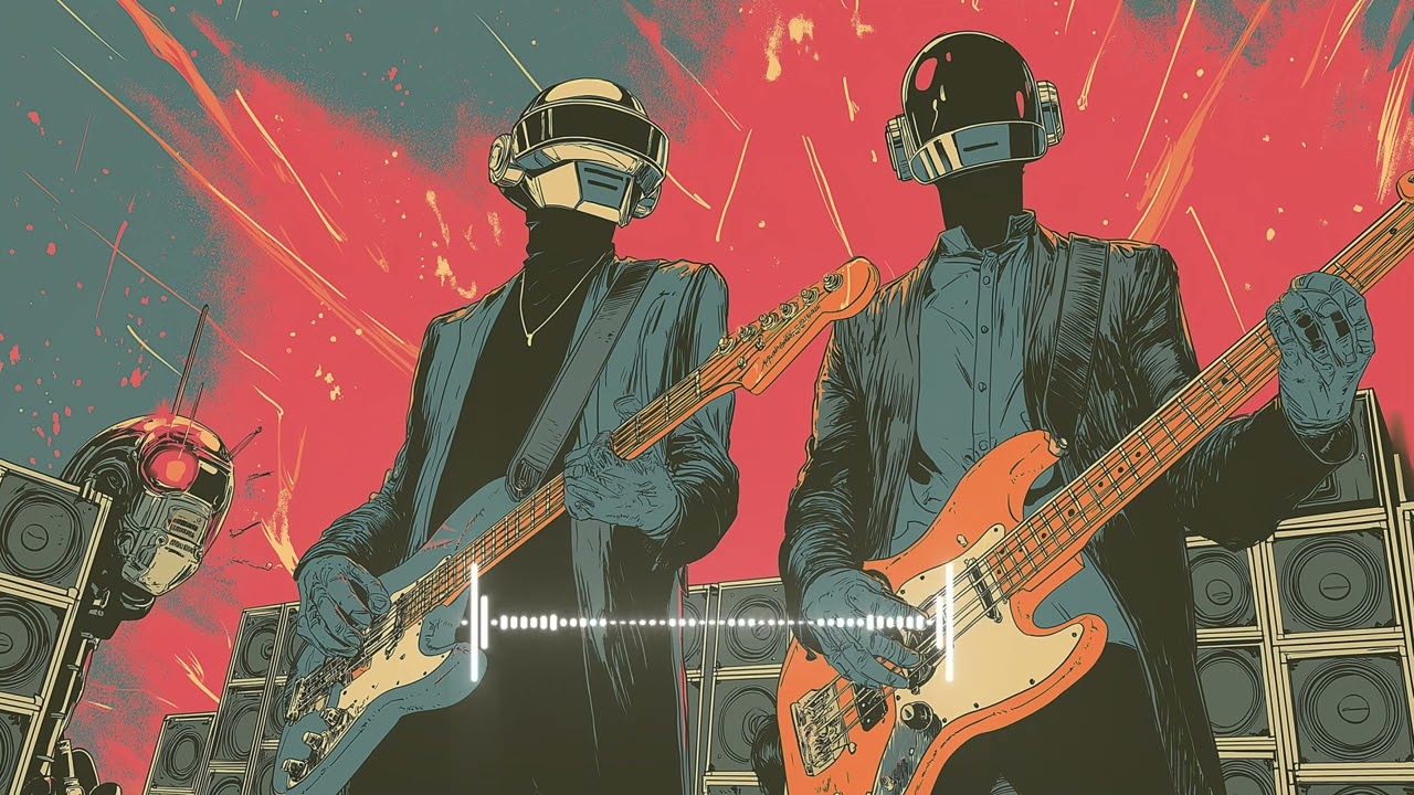 Daft Punk Feedback & Fire🪩🤖 | Chill Disco, Electro Funk, Neo Soul, Retro Groove Playlist