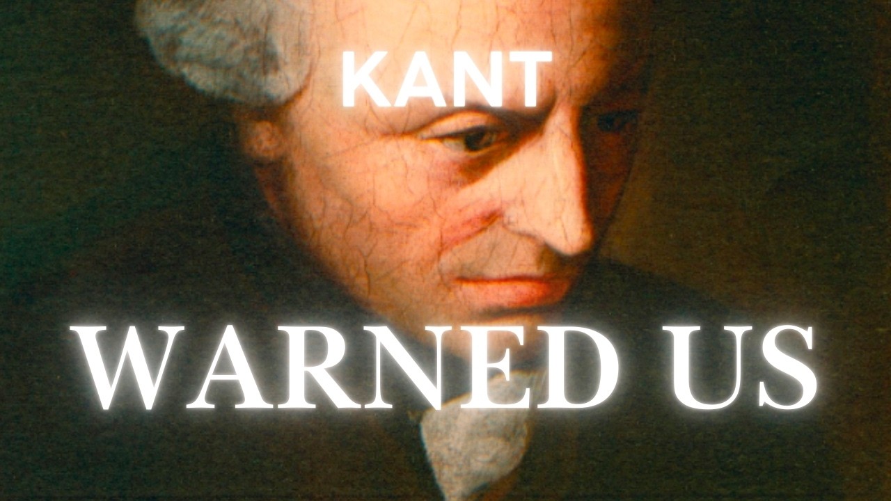 Today is what Kant warned Us about