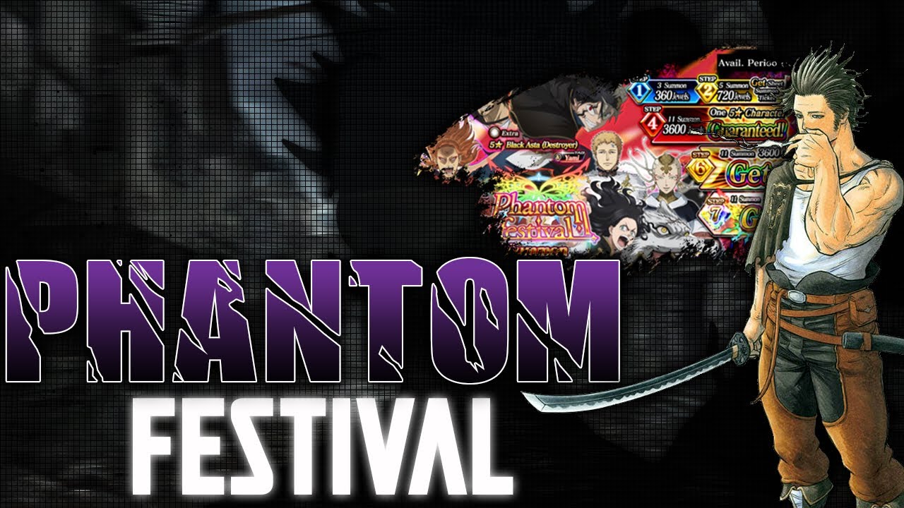 PHANTOM FEST PULLS! || Banner Summons || Black Clover Phantom Knights