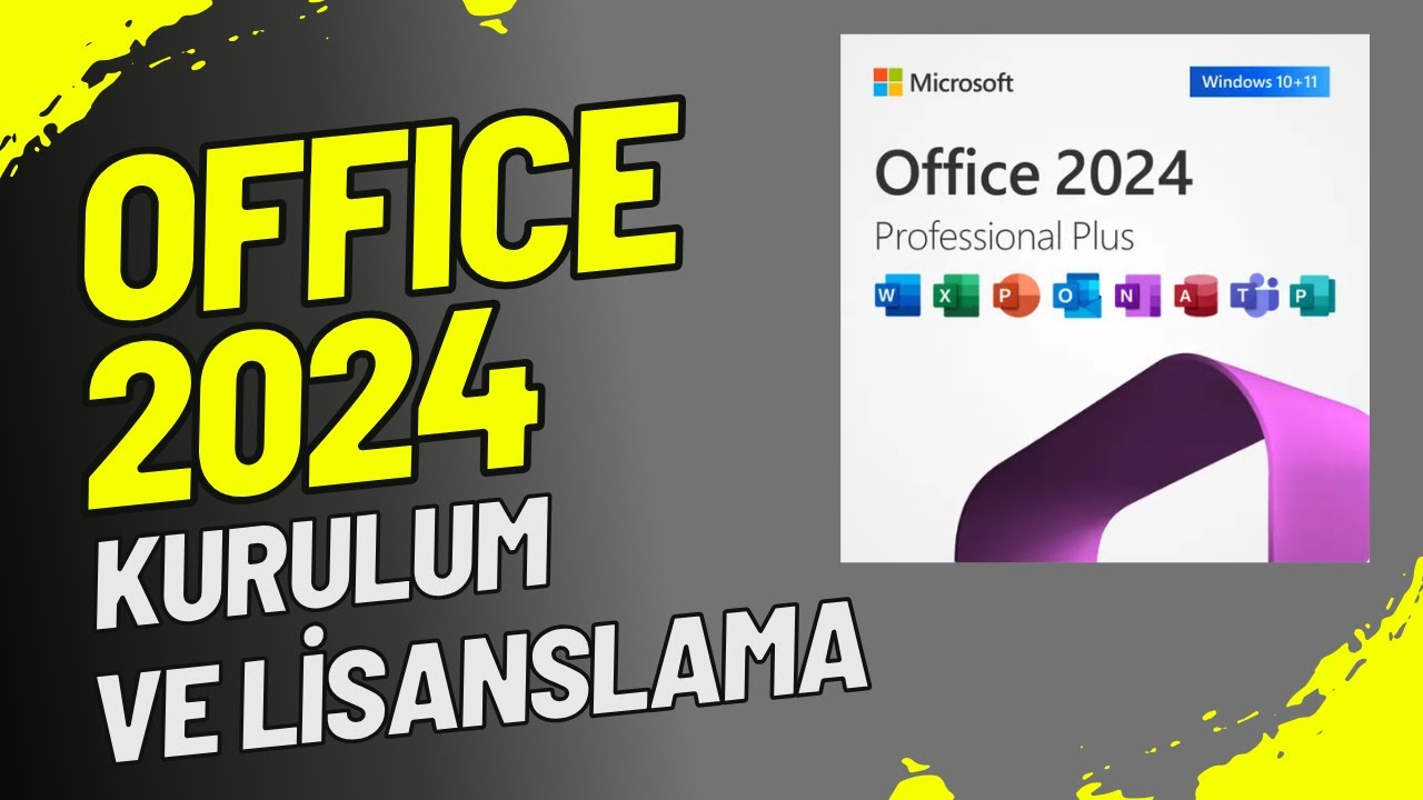 Office 2024 Professional Plus Kurulumu ve Lisanslama | Adım Adım Rehber ✅