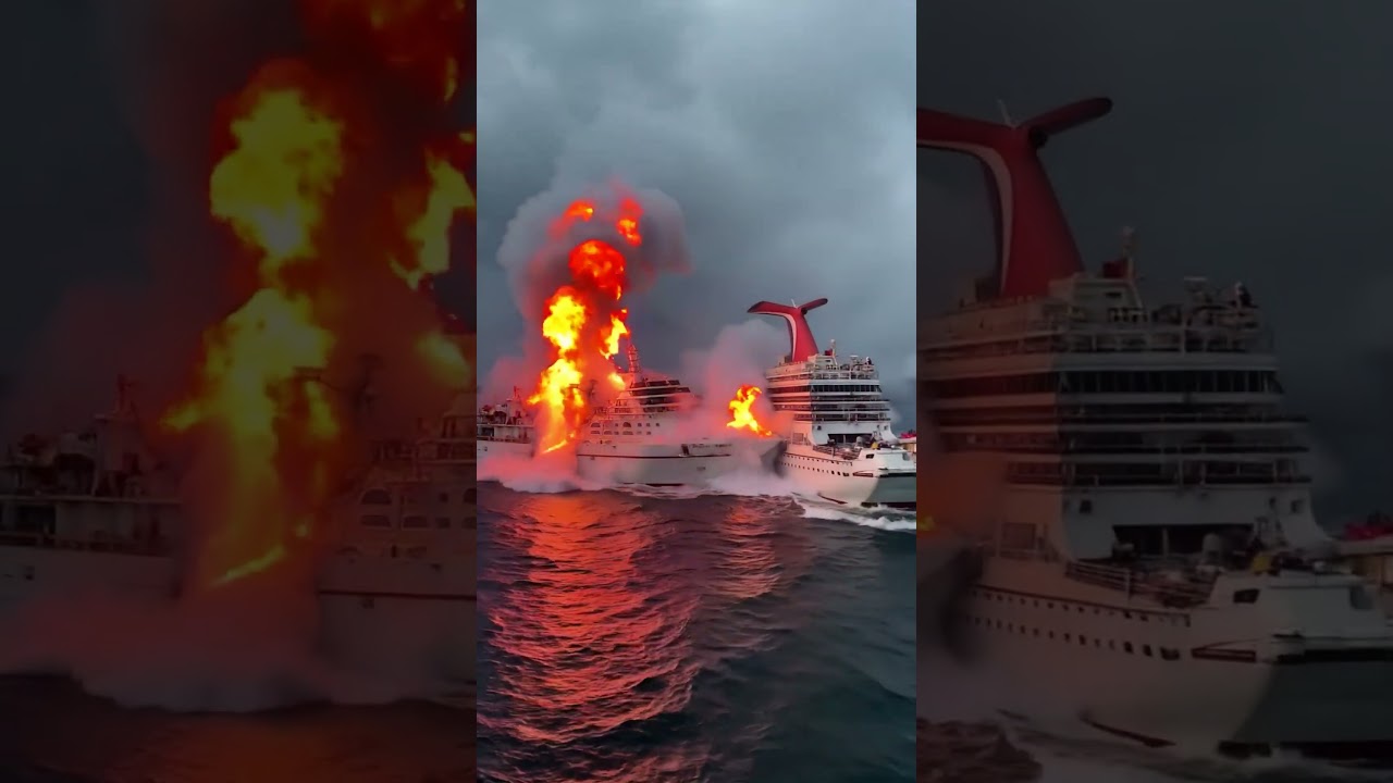 Cruise Ship Fires Spread Extremely Quickly At Sea