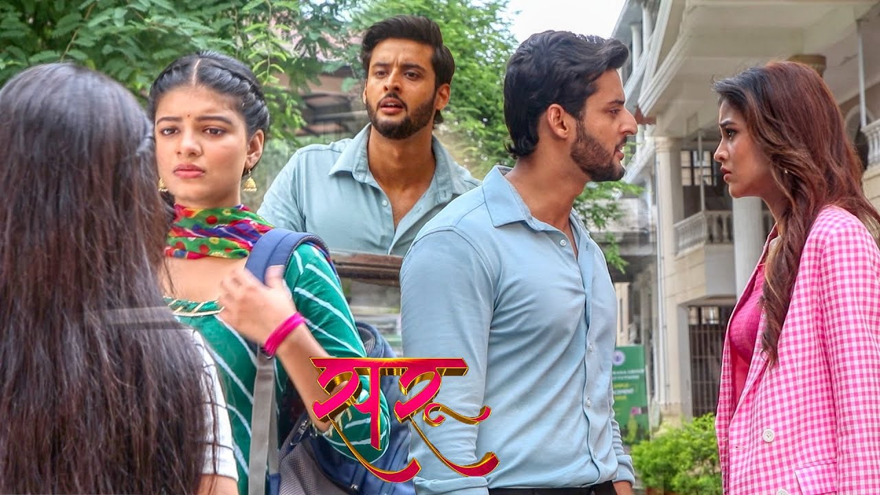 Saru | क्या Gauri अपनी बातों से Saru को मन पाई, Ved और Anika किस बात को लेकर बहस हो गई | On Set