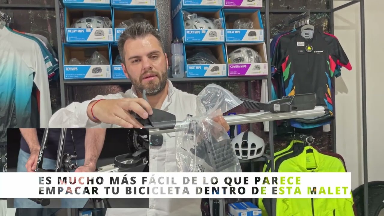 Reseña y analisis del Thule Roundtrip Transition | Maleta para bicicletas | Giant Store Culiacan