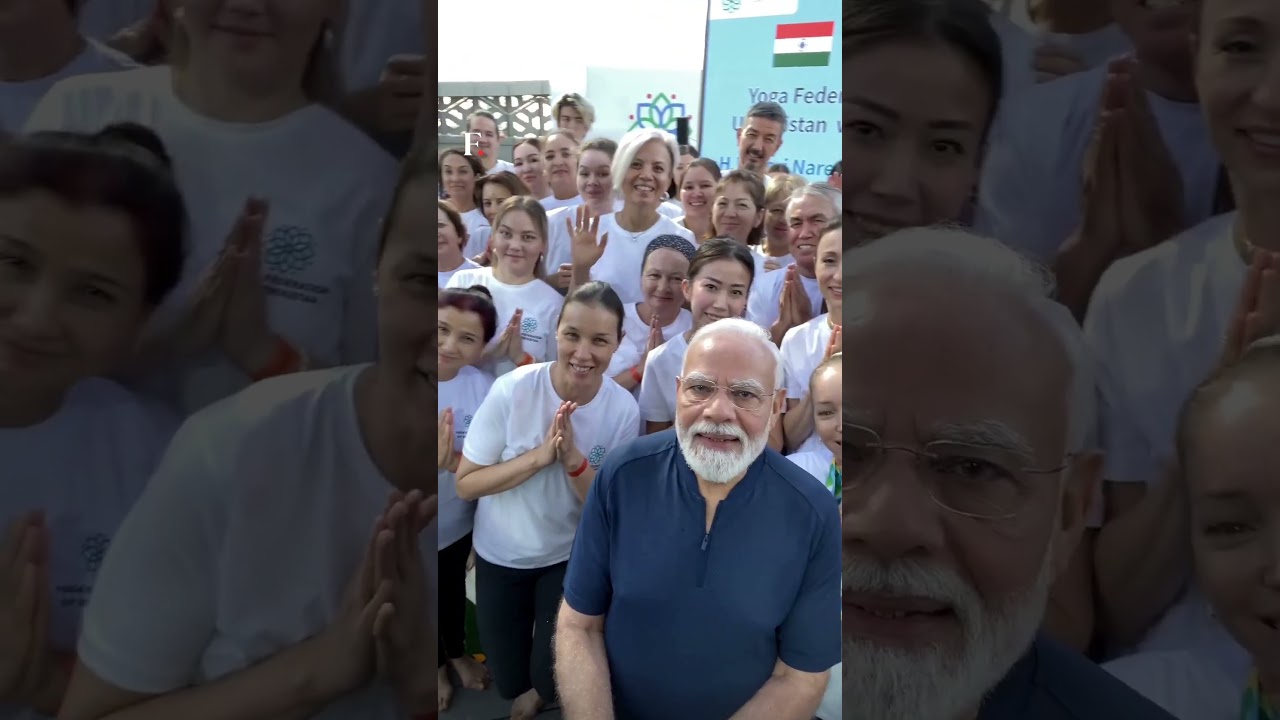 &lsquo;Uzbekistan Loves Yoga&rsquo;: PM Modi Shares Video From Yoga Session in Tashkent | N18G