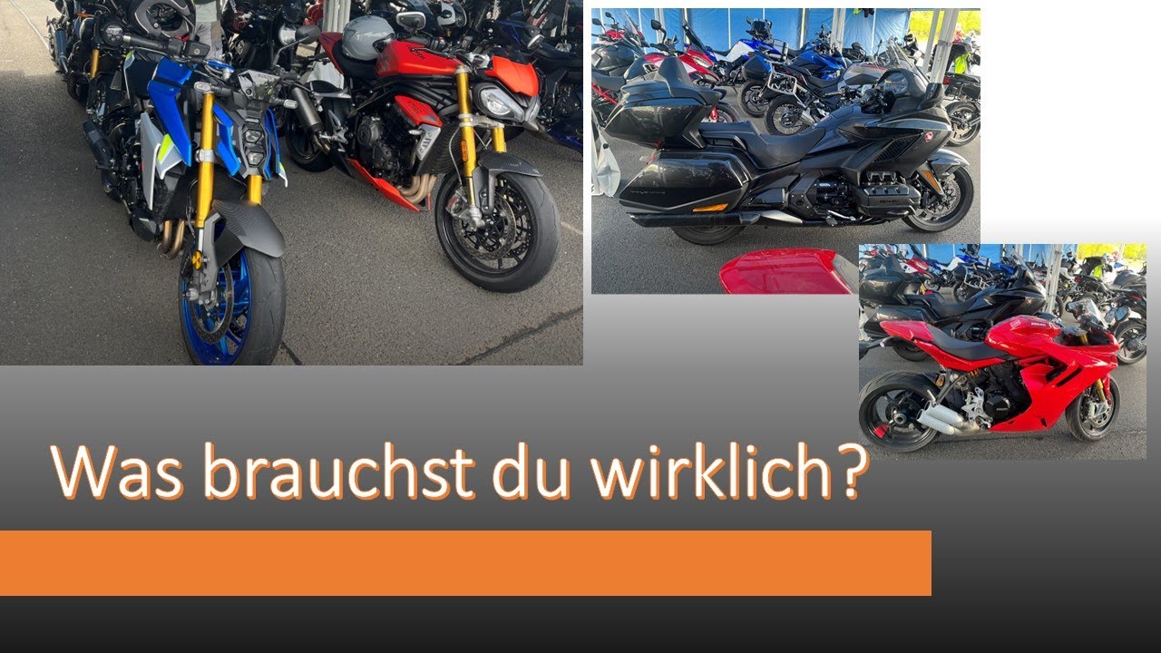 Die wichtigsten Kriterien bei der Motorradwahl