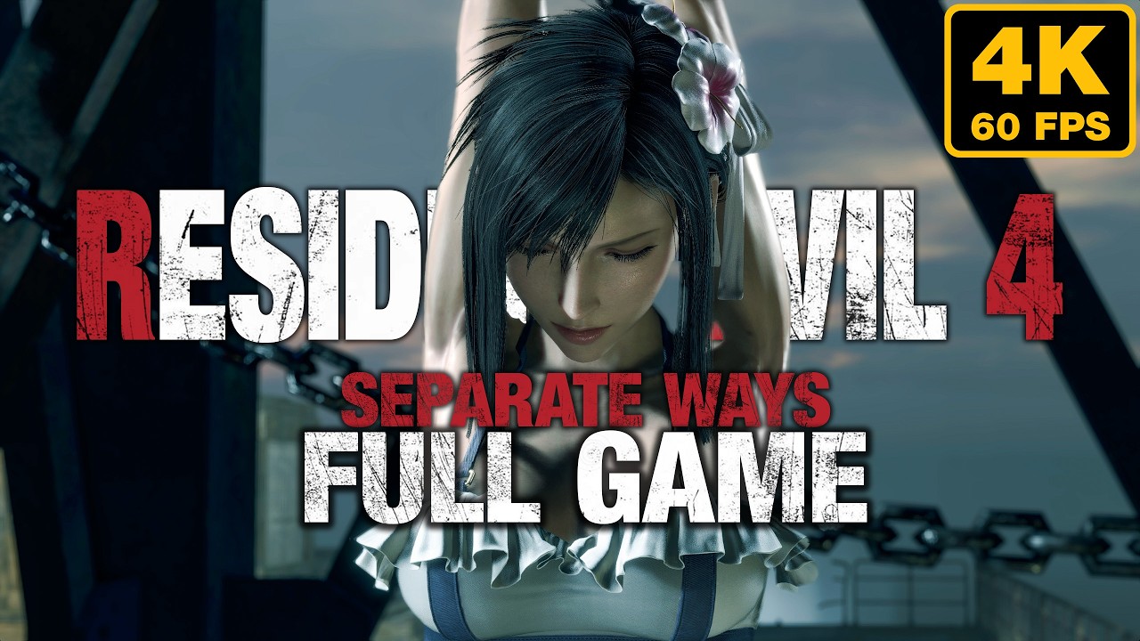 Resident Evil 4 Remake – Separate Ways MOD | FULL GAME [4K 60FPS, UA] – Ada Wong Enhanced Look