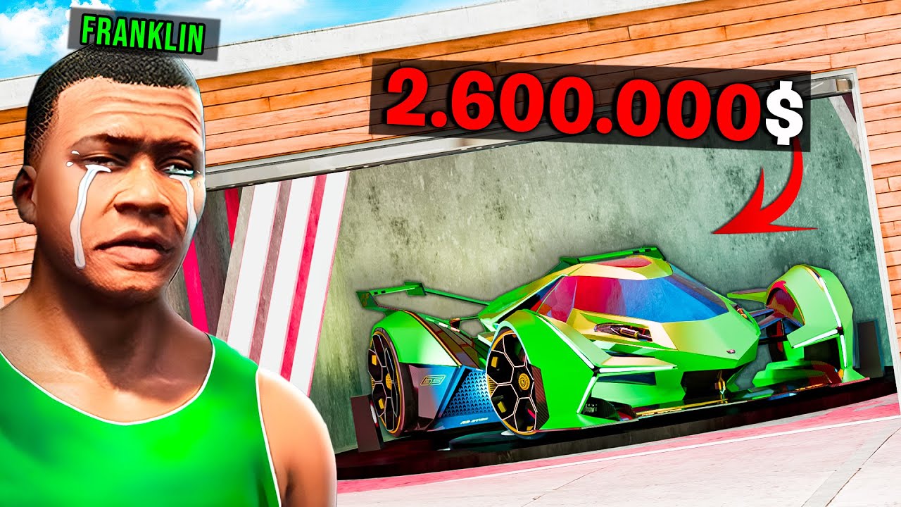 RUBO dal GARAGE NASCOSTO di FRANKLIN su GTA 5! 🤯