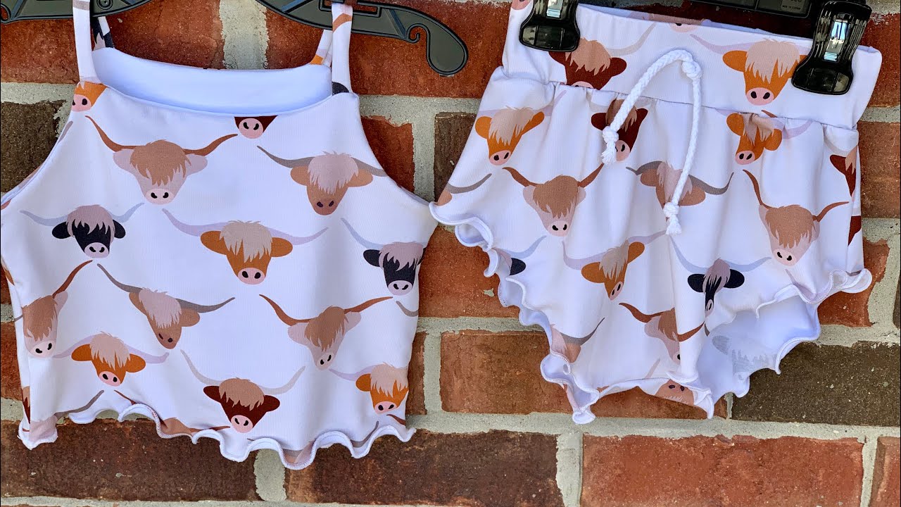 Lowland Kids Summer Sleep Set, shorties