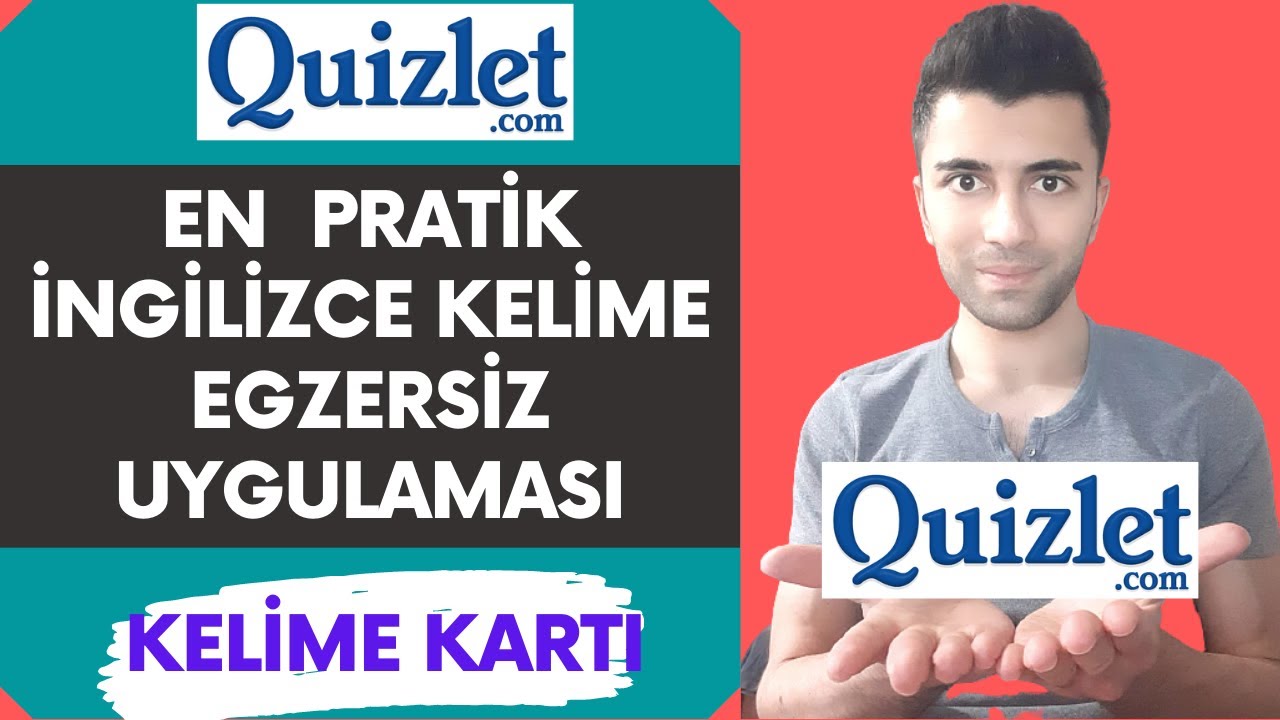 QUIZLET: BİR KELİME KARTI KLASİĞİ: EN PRATİK İNGİLİZCE KELİME EGZERSİZİ