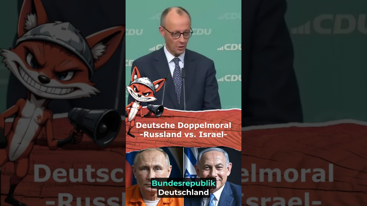 Die Deutsche Doppelmoral - Russland vs. Israel #deutschland