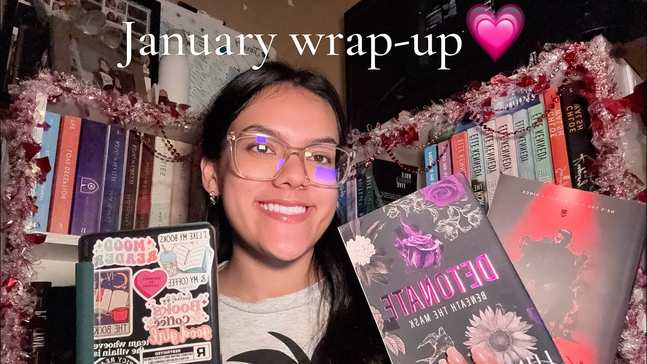 ASMR ✨My January reading wrap-up✨