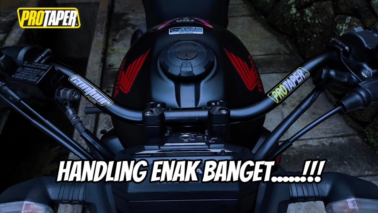 Pasang Stang FATBAR CONTOUR pada CB Verza