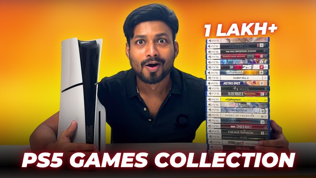 My MASSIVE PS5 Game Collection in 2025 - PlayStation 5 Physical Games