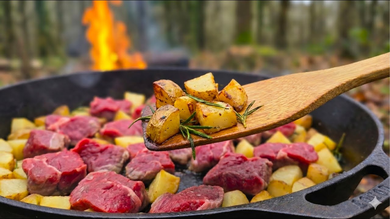 One Pan Steak & Potatoes Perfection 🥩🥔🔥