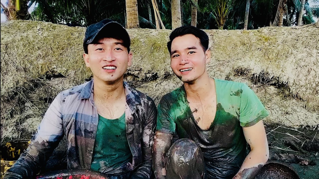 Lên Ruộng Bắt Cá Cùng Vợ | Cuộc Sống Miền Tây | Nguyễn Huy & Nguyễn Điền