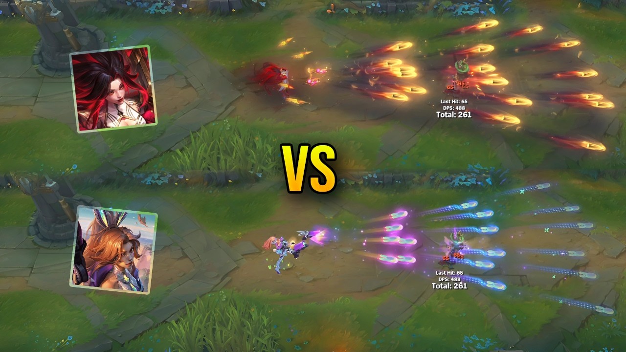 MVP T1 Miss Fortune против Battle Bunny Miss Fortune | Сравнение образов &mdash; League of Legends