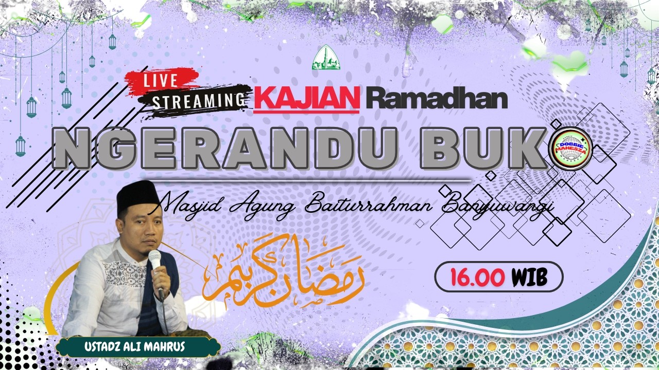 🔴LIVE RELAY // NGERANDU BUKO & TADARUS KIDS || MASJID AGUNG BAITURRAHMAN / USTADZ ALI MAHRUS