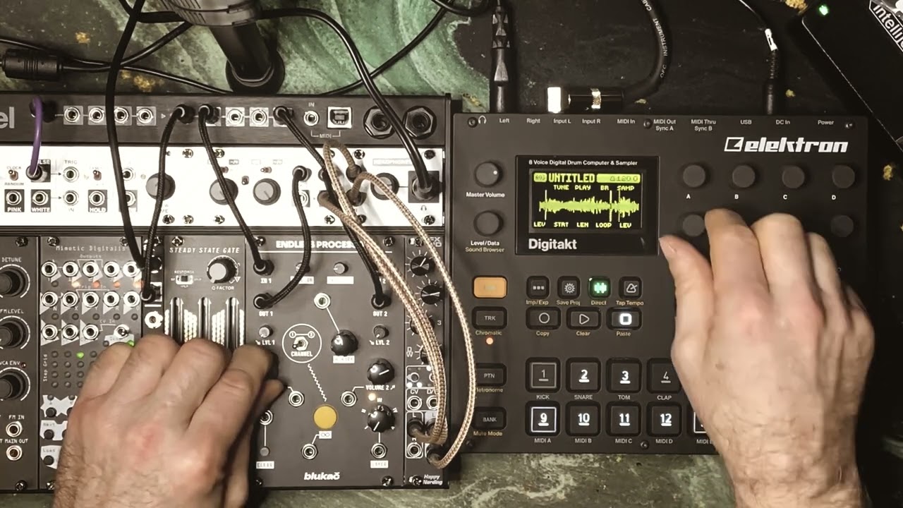 blukač ENDLESS PROCESSOR, first jam