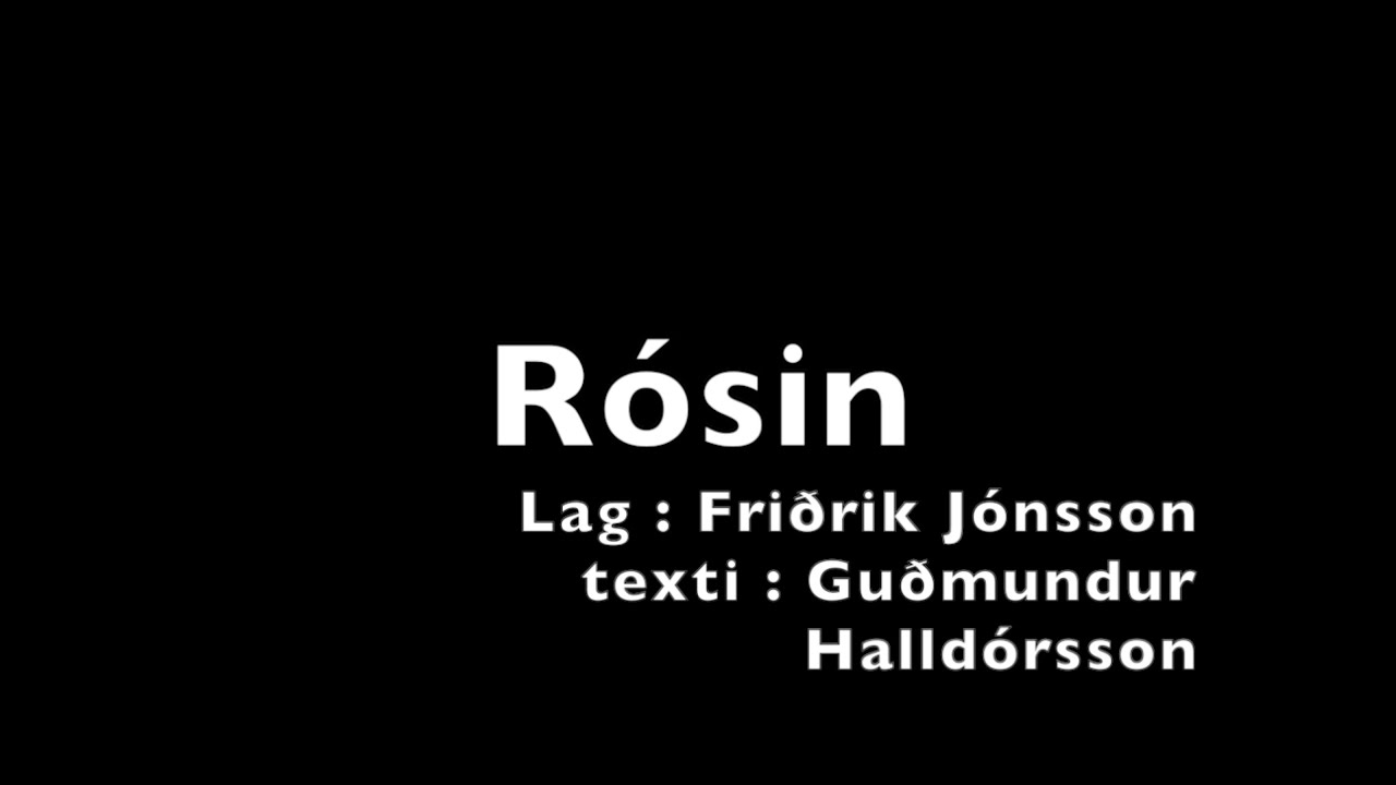 Rósin - undirspil