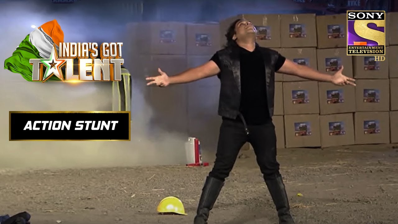 Nirmal के Fire Stunt देखकर लगा Judges को झटका | India's Got Talent Season 7 | Action Stunt