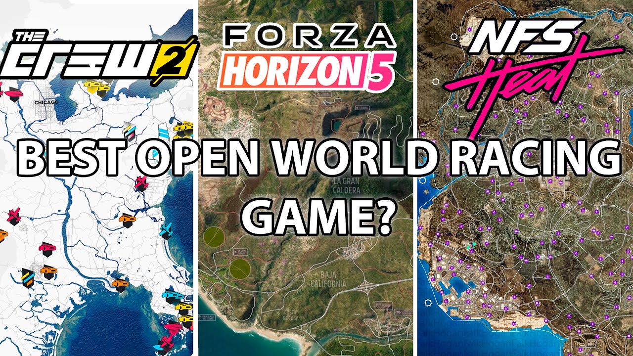 Forza Horizon 5 VS Need For Speed Heat VS The Crew 2 | In-Depth Comparison