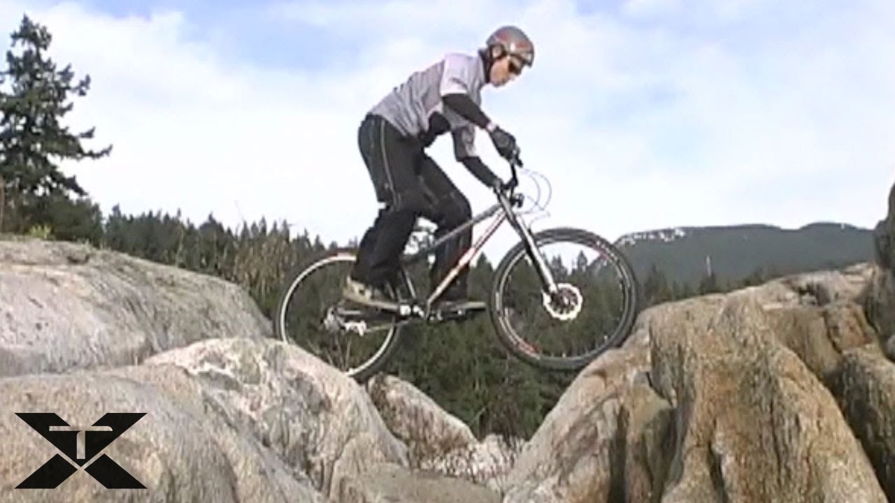 Mountain Bike Trials - Rocking