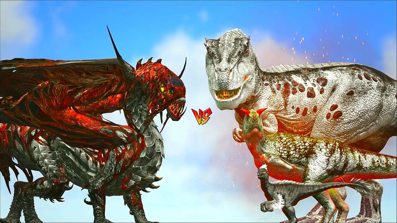 Ark Survival - VAAL HAZAK vs ALPHA TREX/CARNO/RAPTOR and more [Ep.430]