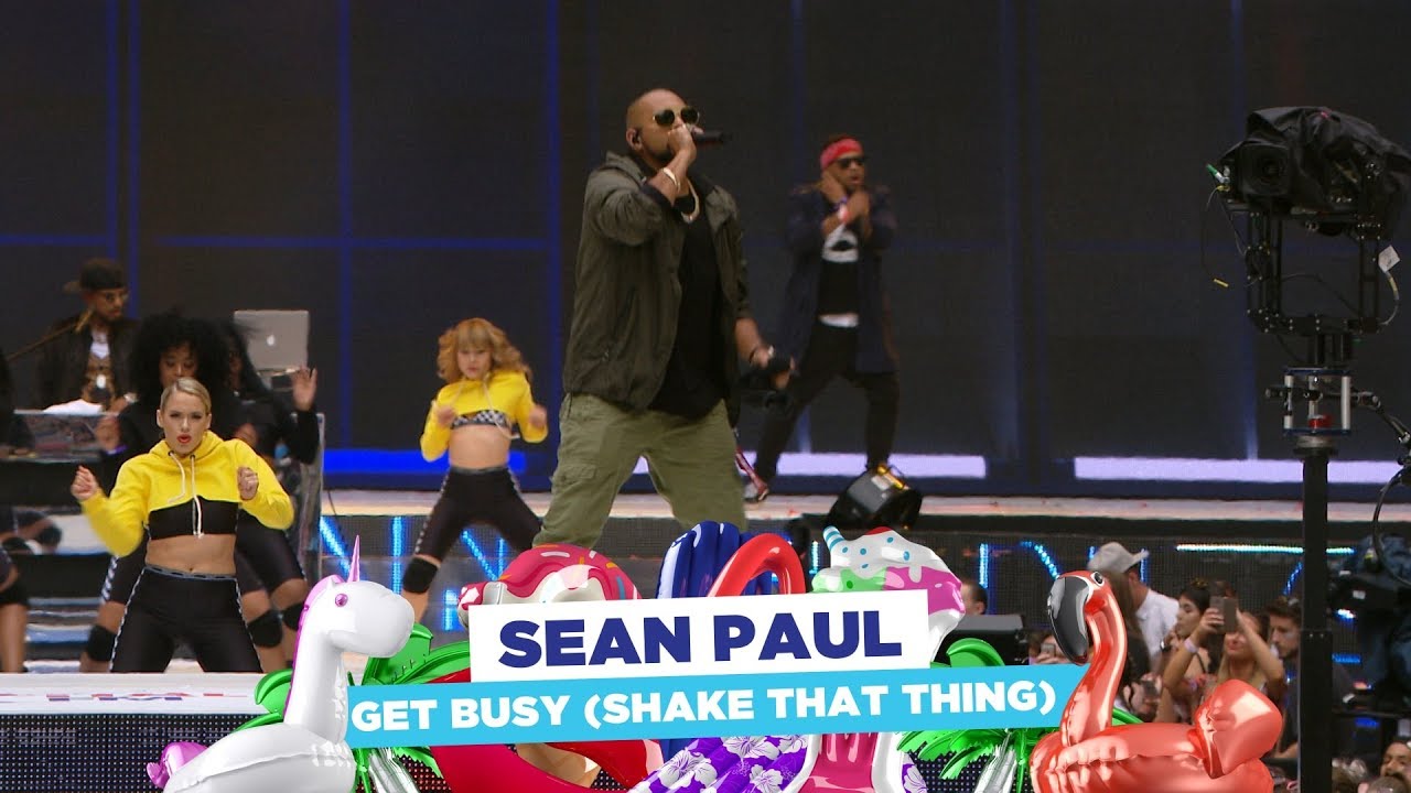 Sean Paul - &lsquo;Get Busy (Shake That Thing)&rsquo; (live at Capital&rsquo;s Summertime Ball 2018)