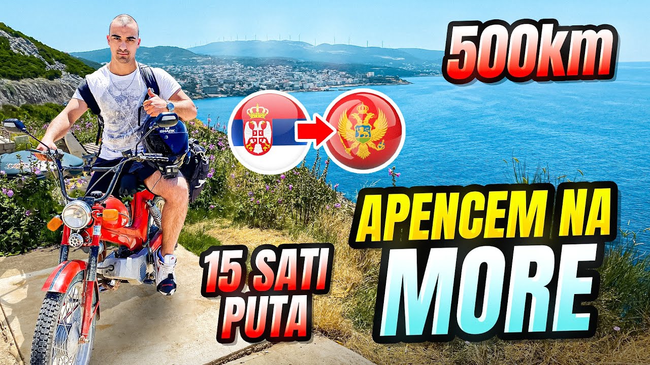 APENCEM NA MORE *jedva stigo*