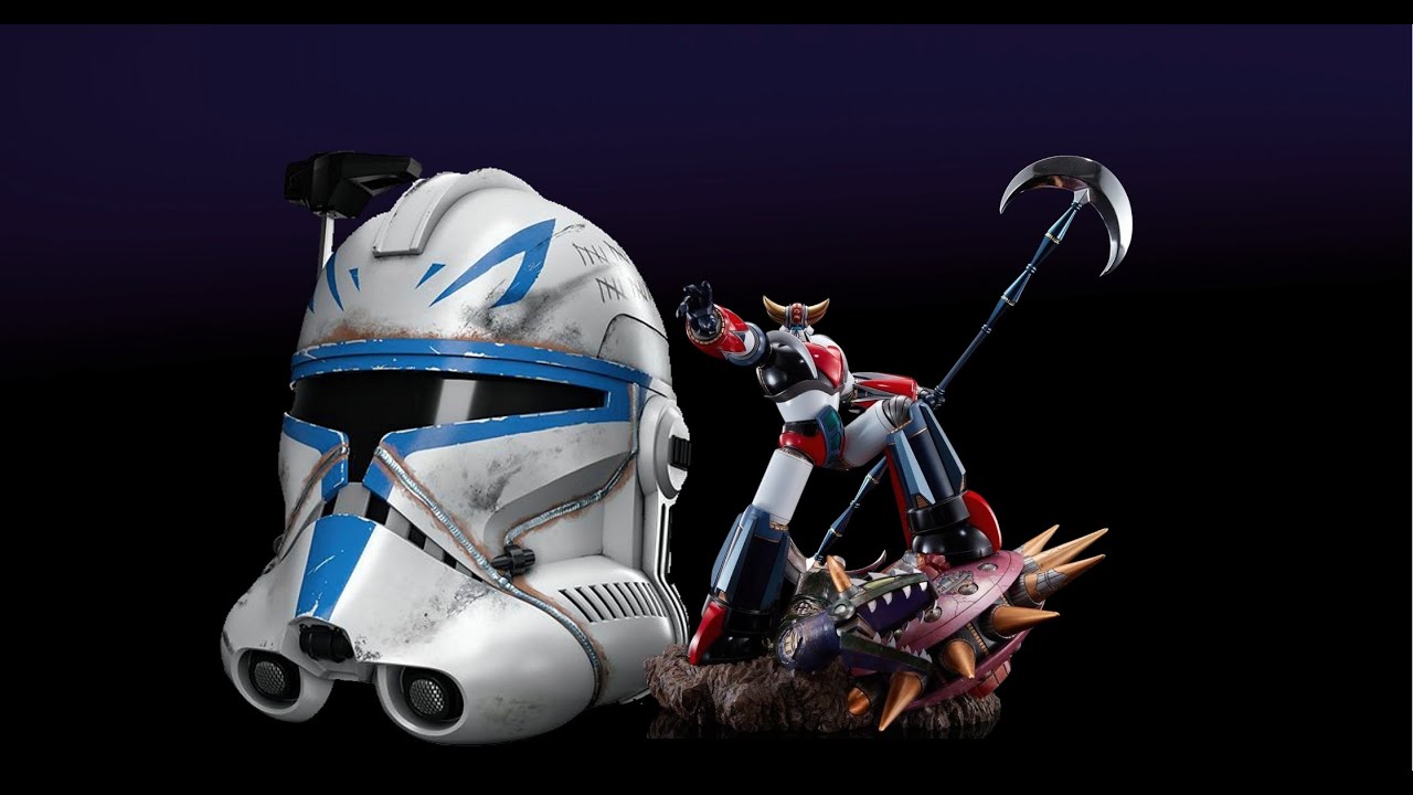 Happy Day # 43, GOLDORAK Figuarts Touche Métallique BANDAI, Casque Captain REX Black Series HASBRO